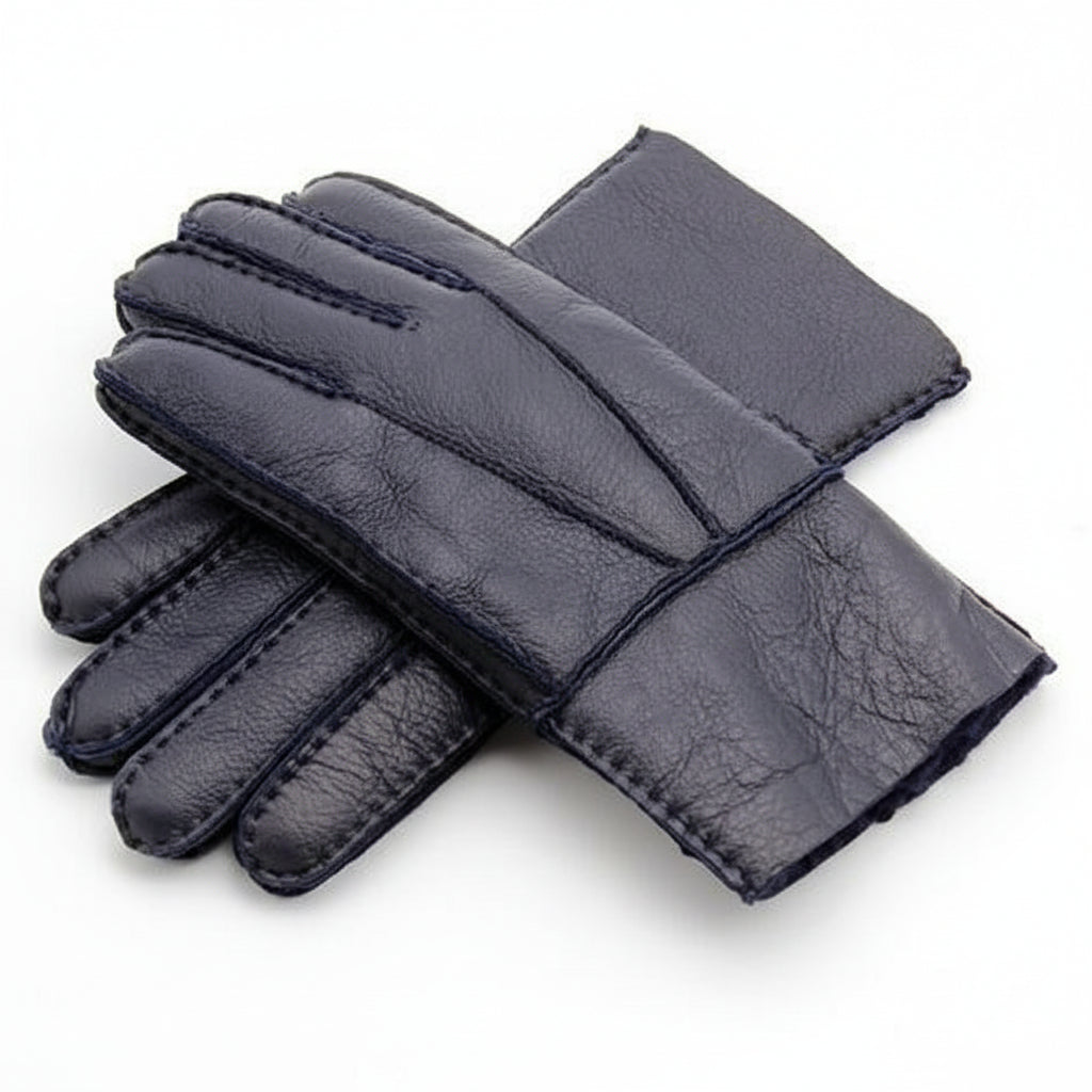Gants en cuir rembourré épais