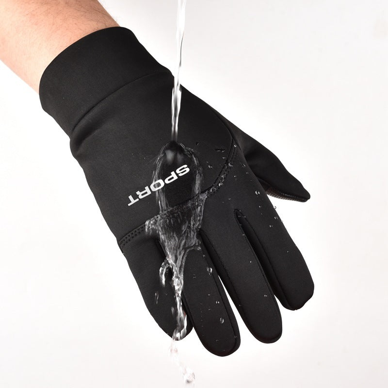Gants de cycliste étanches
