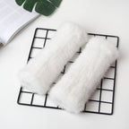 Manchettes en fourrure de Lapin