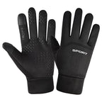 Gants de cycliste étanches