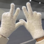 Gants en peluche