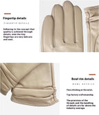 Gants en cuir haute qualité