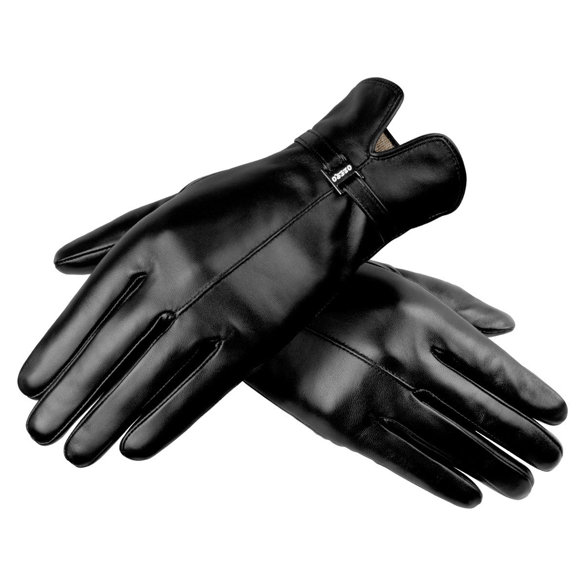 Gants tactiles en cuir