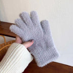 Gants en peluche