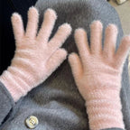 Gants en peluche