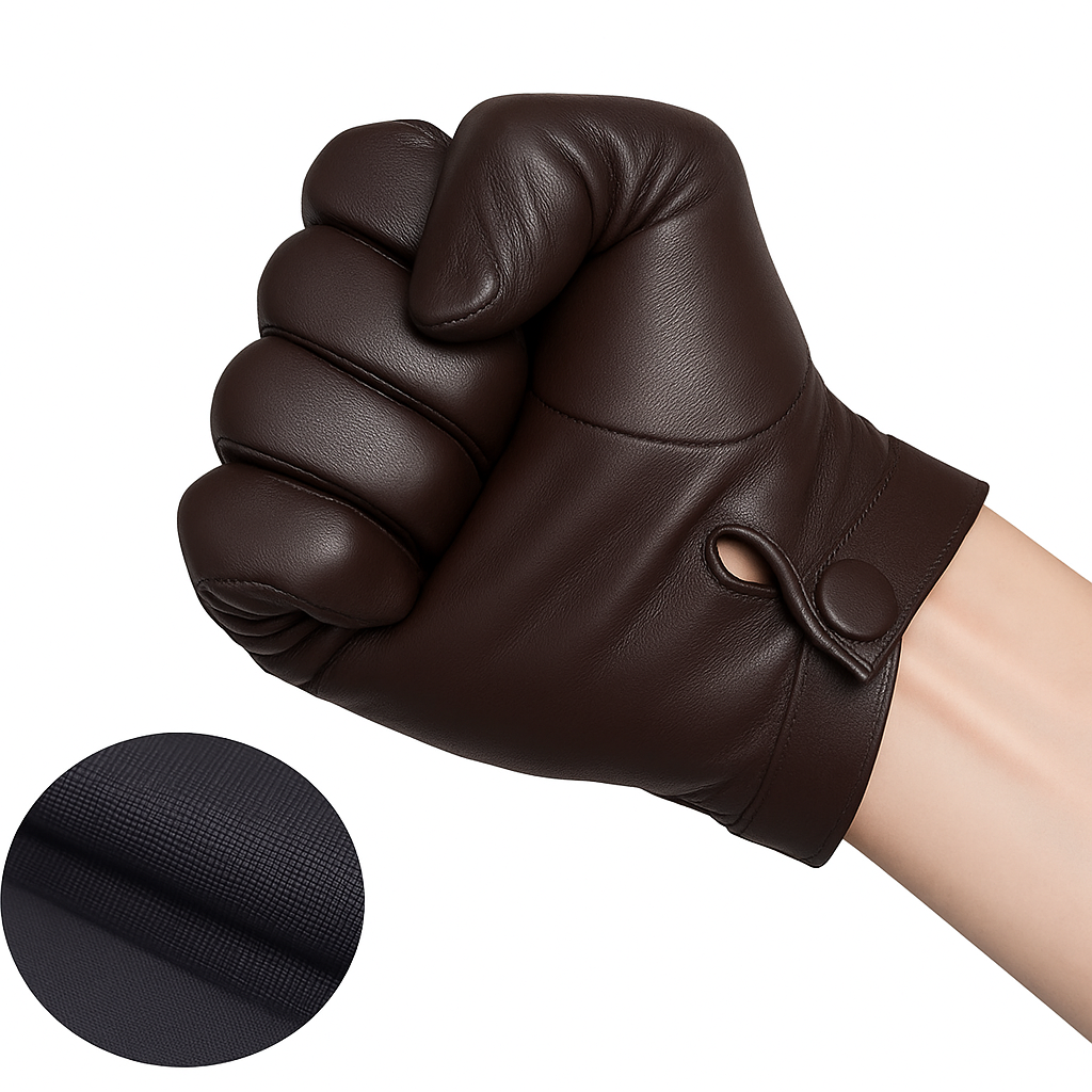 Gants en cuir (Doublure en option)