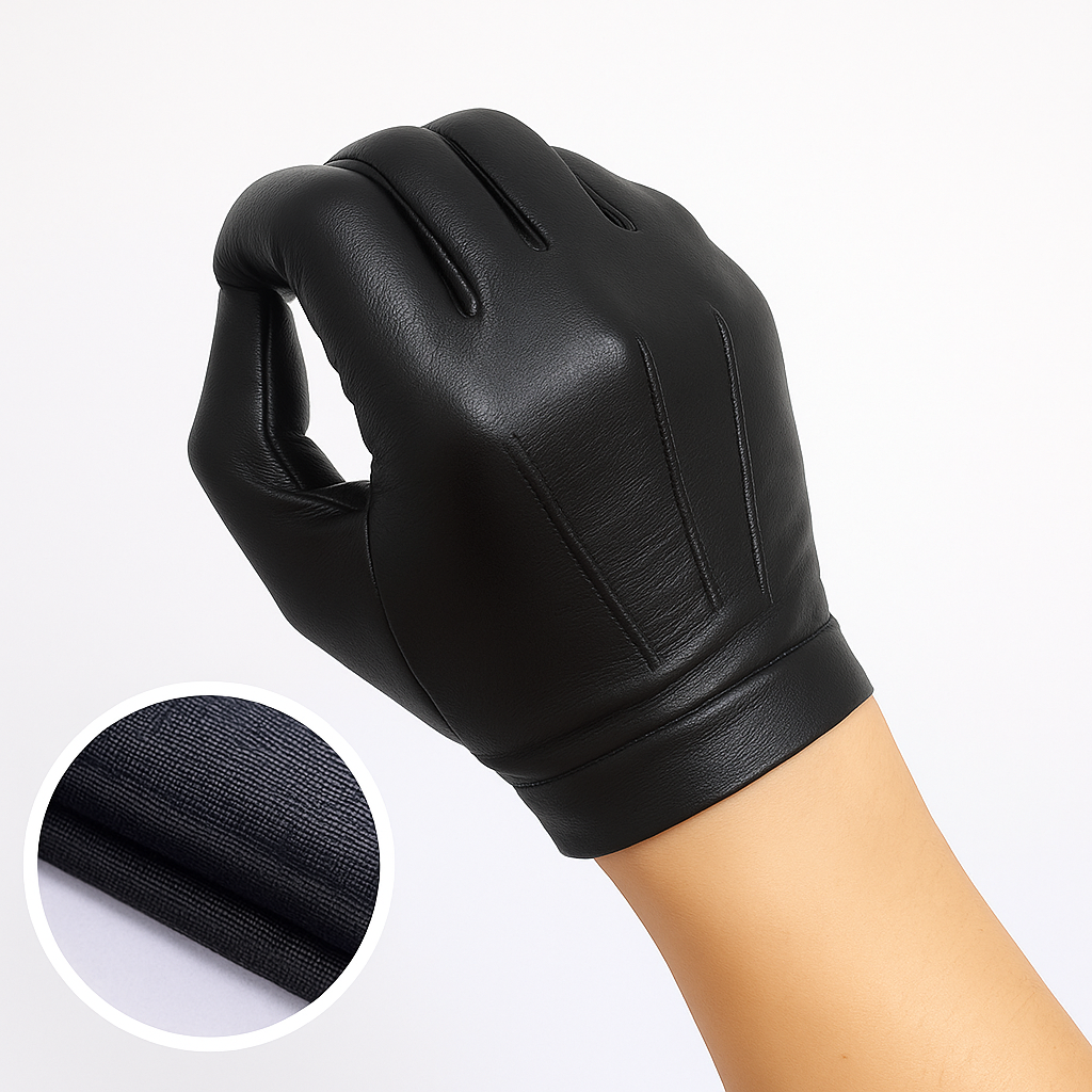 Gants en cuir (Doublure en option)