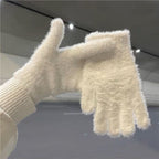 Gants en peluche